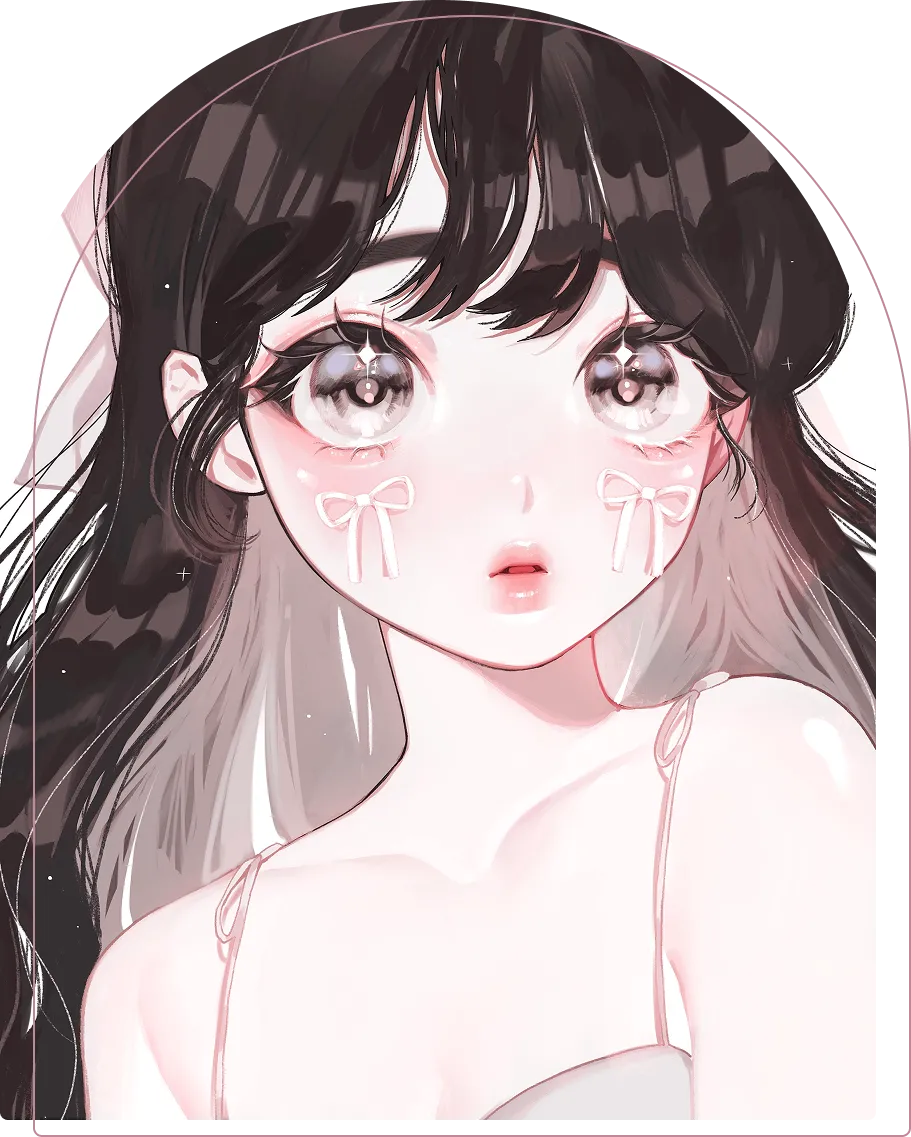 Taruの描く女の子のイラスト