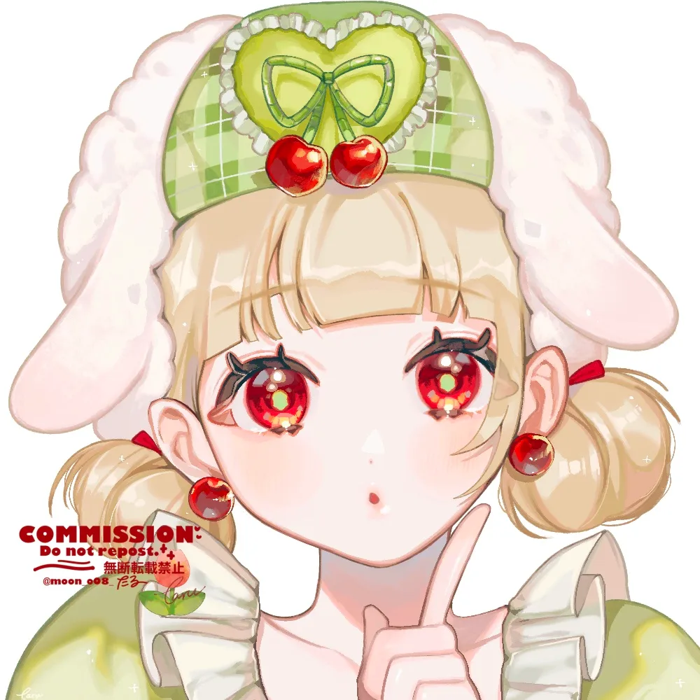 IRIAM活動者 愛論もこ様 イラスト制作